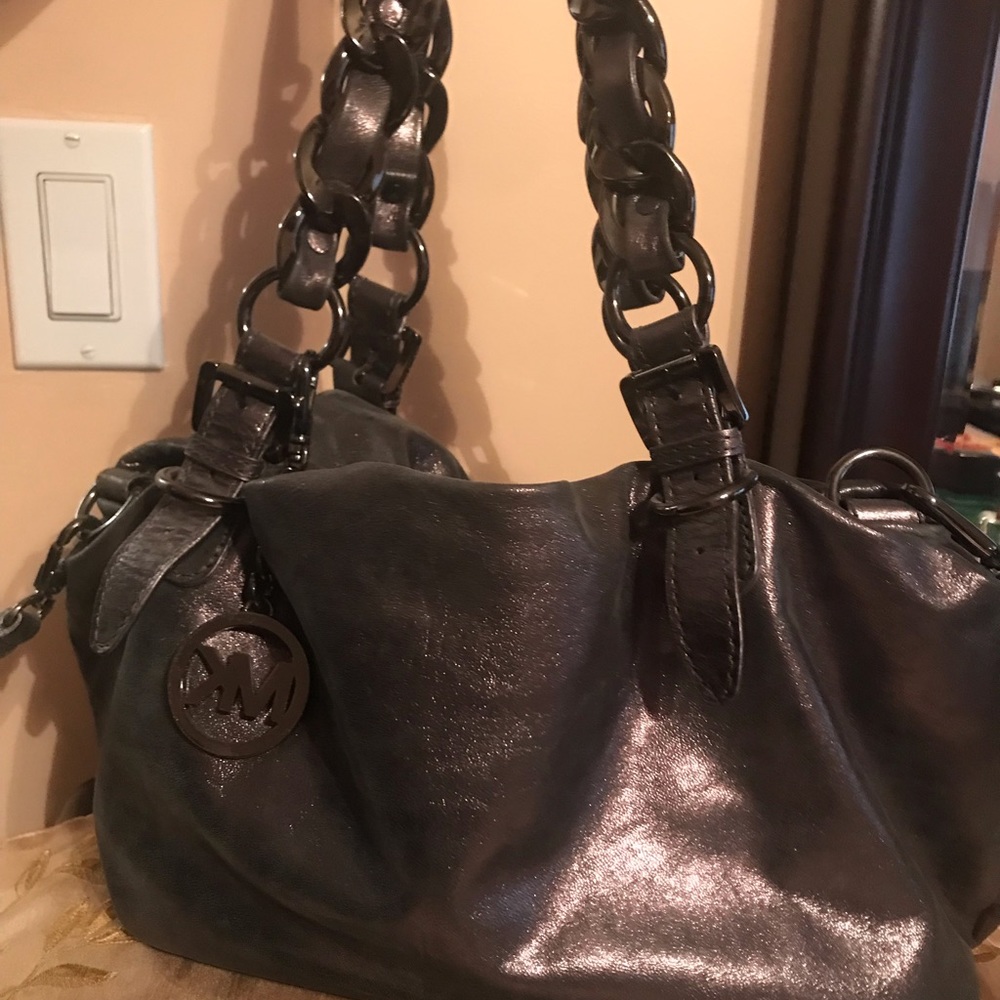 Michael Kors Metallic Bag Shoulder/Cross-Body